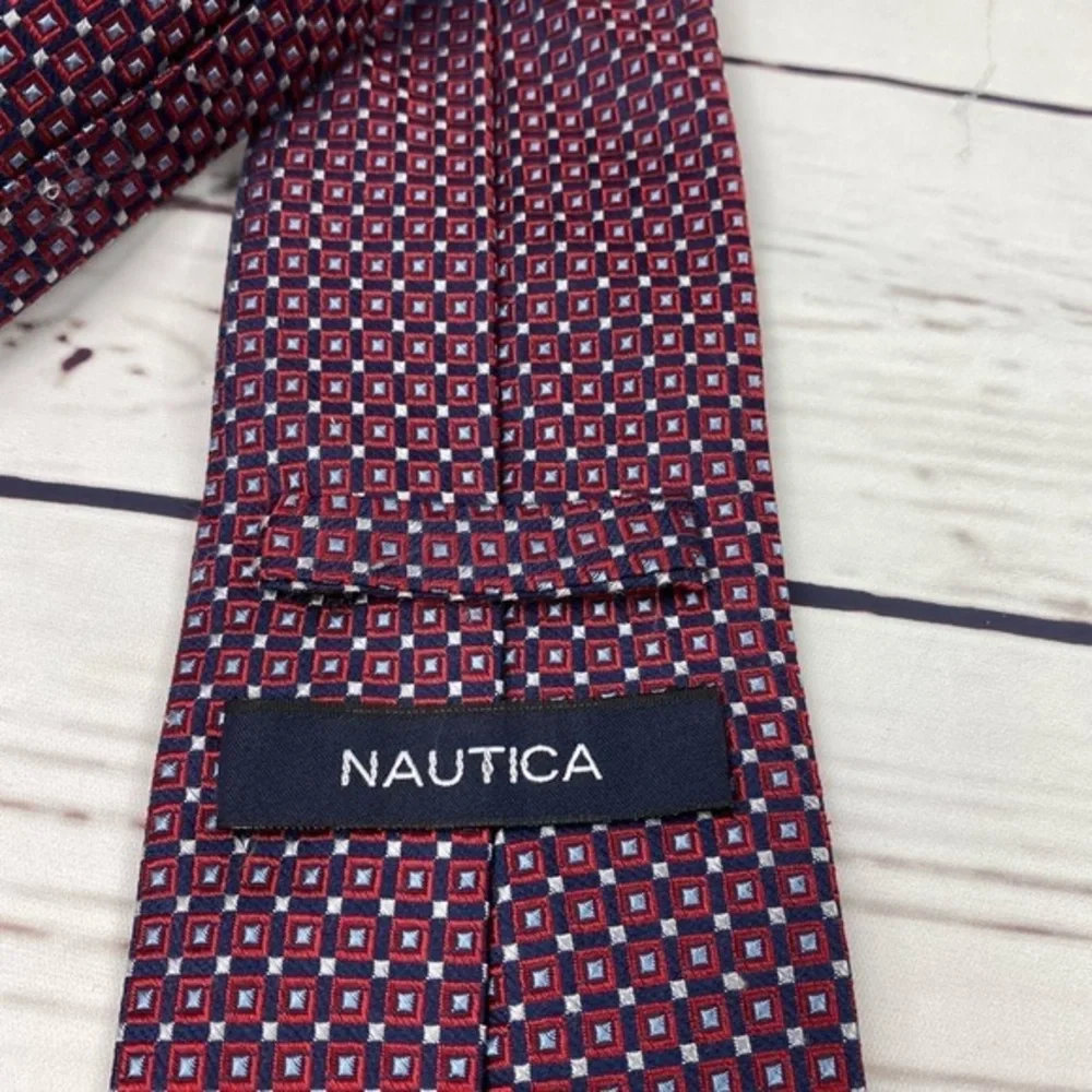 Nautica Mens Red‎ Tie